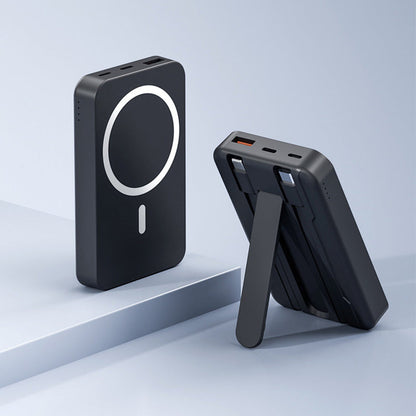 🔥Promozione a Tempo Limitato 50% DI SCONTO🔥Power Bank Magnetico con Supporto e Ricarica Rapida