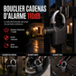 Lucchetto antifurto con allarme da 110 dB in lega di alluminio da 70 mm