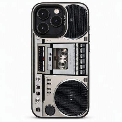 🎶 OFFERTA A TEMPO LIMITATO: 50% DI SCONTO! 📀 Custodia per smartphone con motivo a cassetta vintage, TPU morbido e antigraffio ✨