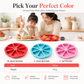 🍰✨ Stampo in Silicone con 8 Cavità Triangolari – Perfetto per Mousse, Torte e Dessert Fai da Te