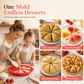 🍰✨ Stampo in Silicone con 8 Cavità Triangolari – Perfetto per Mousse, Torte e Dessert Fai da Te