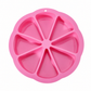 🍰✨ Stampo in Silicone con 8 Cavità Triangolari – Perfetto per Mousse, Torte e Dessert Fai da Te