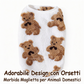 Delizioso gilet per animali domestici con fodera in pelliccia morbida