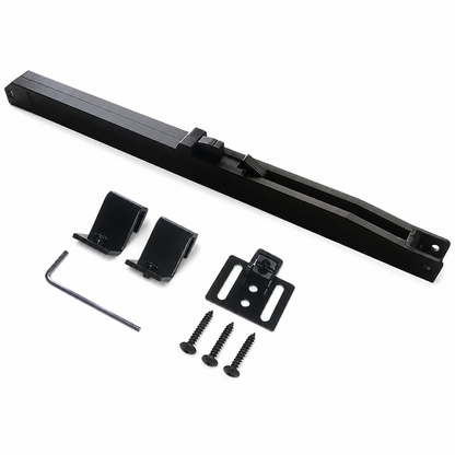 Kit soft-close per porta scorrevole tipo barn door in POM, ammortizzatore per binario senza fori, SCONTO 50%