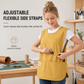 👨‍🍳 -50% Grembiule a Gilet Impermeabile e Antiolio