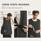👨‍🍳 -50% Grembiule a Gilet Impermeabile e Antiolio