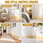 🧱 Bordo decorativo adesivo per pareti